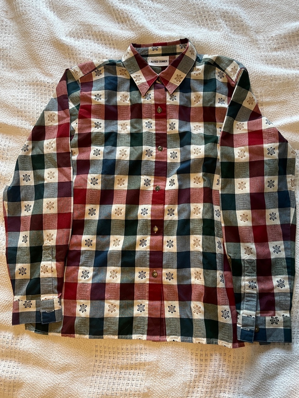 Alfred Dunner Plaid Button-Down Shirt
